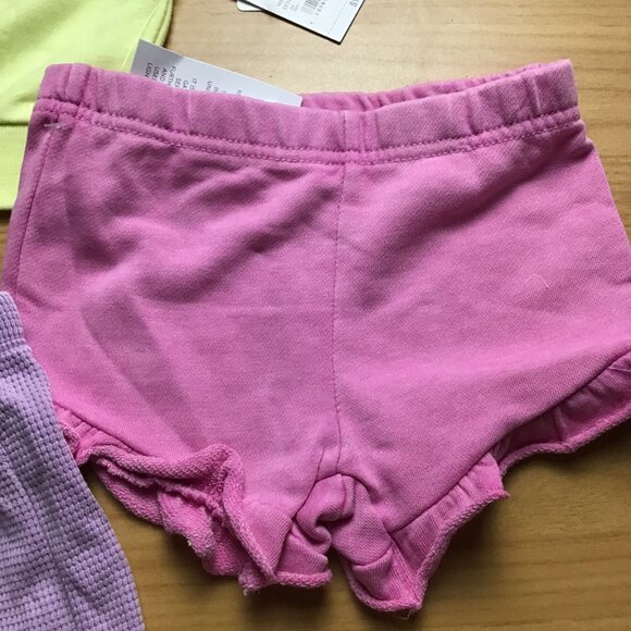 Grayson Mini 4 Piece matching Set Girl Top and short set Size 12-18 Months - Picture 3 of 10